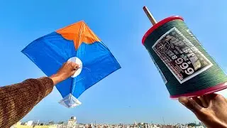 NEW AYAAN 999 MANJHA TESTING & Kite Fighting tricks | kite cutting | kite 