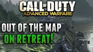 Advanced Warfare Glitches - Out Of The Map Glitch on Retreat! 
