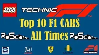 🏎️ Lego Technic Top 10 F1 Cars ALL TIME 🏎️