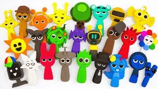💖Paper DIY💖 Making Clay Incredibox SPRUNKI BLIND BOX Unboxing