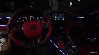 *MODIFIED* 2022 Toyota Camry SE NIGHT POV Drive.. #toyotacamry #explorepage 