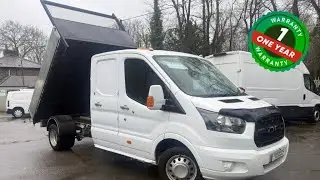 Fresh into stock this 2018 Ford Transit utility cab tipper with a new wet belt & clean condition 