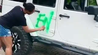 Rudeboy of PSquare Fame Brands Car &lsquo;#EndSARS&rsquo; to Support National Call against Police Brutality