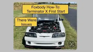Установка модификатора Terminator X на мой Foxbody 1987 года &mdash; первый запуск.