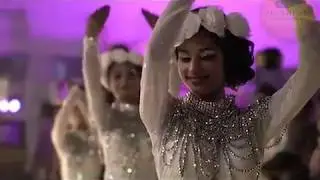Sparkle Theme for Varmala/Jaimala & Bride-Groom Entry
