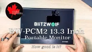 The Best Type-C Portable Monitor \ BlitzWolf&reg; BW-PCM2 13.3 Inch
