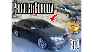 Building My Toyota Corolla