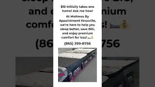 Luxury King and Queen Mattress Sale!  #mattressbyappointmentknoxville  #knoxvillemattresses #knoxmba