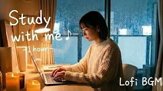 Rainy Night in Tokyo 🌧️ Deep Focus Lofi [Study with Me]
