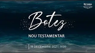 Program Live Biserica Penticostală BETANIA // Botez nou-testamental