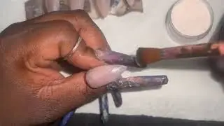 Let&rsquo;s do Custom Acrylic Press On 😆😆💅🏾