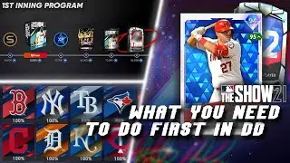The FIRST Things To Do In MLB The Show 21! Get FREE Diamonds And Packs Fast! MLB 21 Diamond Dynasty