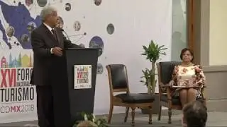 AMLO en el XVI Foro Nacional de Turismo