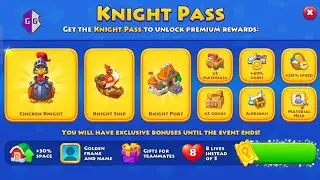 🎫 Township: Knight Pass | Новое руководство по открытию золотого билета 🎫