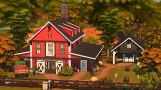 converted barn 🌾🐎 [ the sims 4: speed build ]