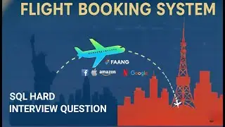 SQL Interview Question: Flight Ticket Booking System (LeetCode 2793 Explained Simply)#dataanalysis