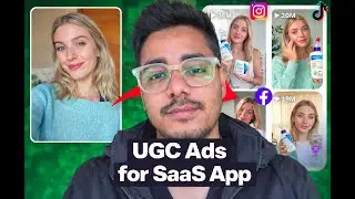 Create $10,000 Worth UGC Ads for Your SaaS App in Minutes