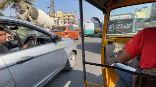 Daily observation #hyderabad #lingampalli #tuktuk