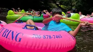 @gardening_kids Helen Tubing, GA -#helen #watertubing #helentubing #summer #Coolrivertubing
