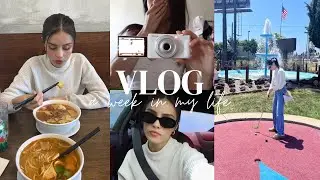 WEEKLY VLOG #1 new camera, mini golf, new little mermaid movie, & more!