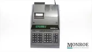 Monroe Ultimate heavy-duty calculator overview