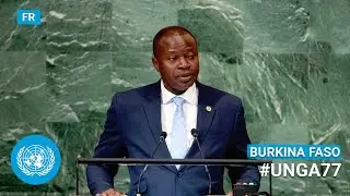 (Français) 🇧🇫 Burkina Faso - President Addresses United Nations General Debate, 77th Session | #UNGA