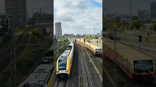 Berlin Warschauer Stra&szlig;e Trains 🚆 | S-Bahn & Regional Express | Real Train Sounds 4K #trainspotting