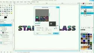 Stain Glass Text
