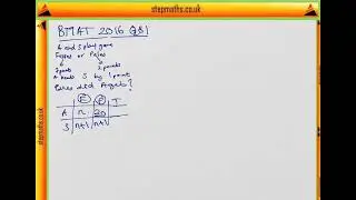 BMAT 2016 Section 1 - Q31 - Fesses and Pales - Worked Solution