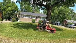 Mowing solo craftsman z550 from Lowe&rsquo;s (2025 mowing season)