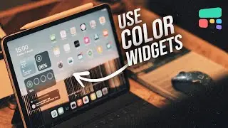Как использовать цветовые виджеты на iPad (полное руководство)