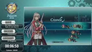 Falcom RTA the 3rd &mdash; The Legend of Heroes: Trails of Cold Steel IV with ChampionBeef