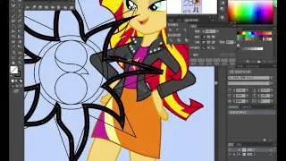 sunset shimmer&lsquo;s cutie mark
