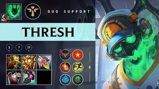 Thresh Support vs Milio - VN Grandmaster Patch 25.24