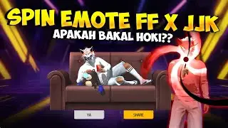 BORONG EMOTE JUJUTSU KAISEN !! Spin Emote FF x JJK, Emote Kutukan Pembali & Emote TV Time Terbaru