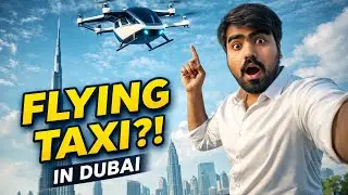 Flying Taxi In Dubai 😱Dubai Vlog Sora ai made vlog #ai #vlog #funny 
