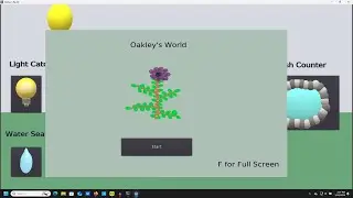 Oakley's World | A weird virtual pet game with mini-games and a wee bit of horror