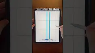 Don't trust those snapped lines in Procreate!