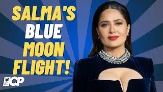 Salma Hayek shares aerial glimpses of Blue Moon from plane