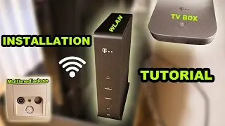 INTERNET F&Uuml;R ZUHAUSE EINRICHTEN + TV BOX MAGENTA | WLAN | LAN | TUTORIAL | FACTOREM | ANLEITUNG