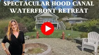 Breathtaking Waterfront Retreat! PNW Craftsman-Style Haven on Hood Canal in Belfair, WA