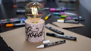 Hannah - Tutorial: Lampe bemalen - STABILO FREE Acrylic Marker