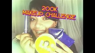 200k MAKEUP CHALLENGE | darayanza