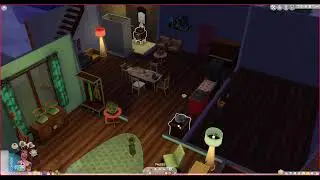 Sims 4 Dumpster Challenge + Crochet, week 3 (You guessed it...more leaves)