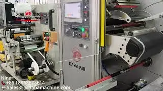 DABA Non-Stop Rewinder | Smooth & Fast Wavy Label Solution
