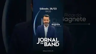 Jornal da Band com Ricardo#Bagnete #jornaldaband #bandtv #bandtriangulo