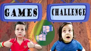4 GAMES = 4 HEALTHY CHALLENGES|FUNNY KIDS VIDEO 2020|TRY NOT  TO LAUGH WITH FT NANDISH AND NADHIYA:)
