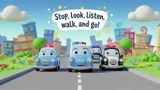 Police Car Safety Song 🚓