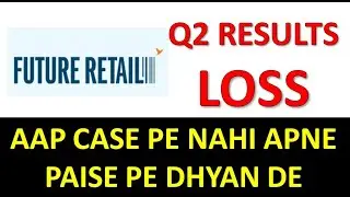 Future retail Q2 results. Future group shares. Future retail share price. Future group amazon case.