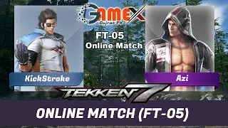 Tekken 7 KickStroke vs Azi (Ft-05 Online Match)